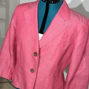 EUC: Ann Taylor Loft beautiful rose colored jacket